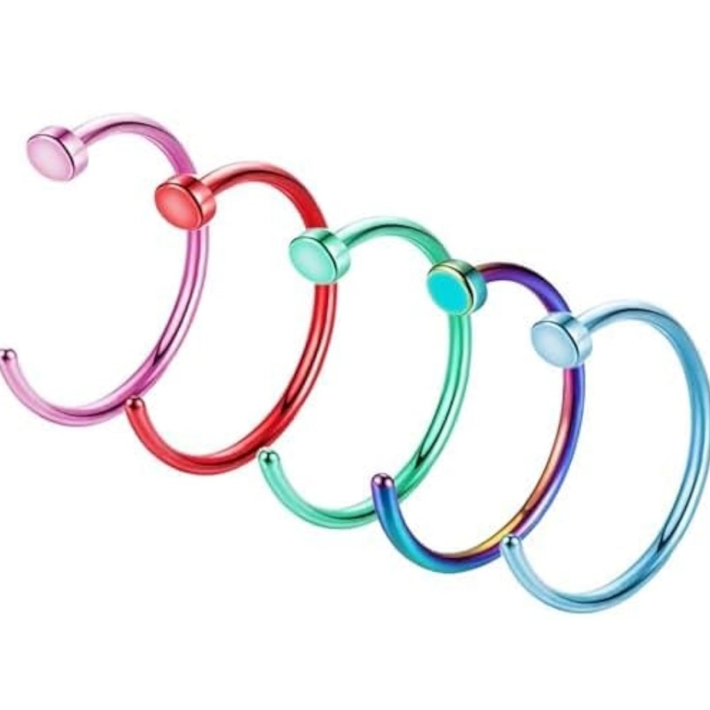 5 Nose Rings